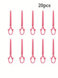 Nail Clip Shaping and Paint Spill-Proof Protection Clips - Mixed Colors, 10/20pcs