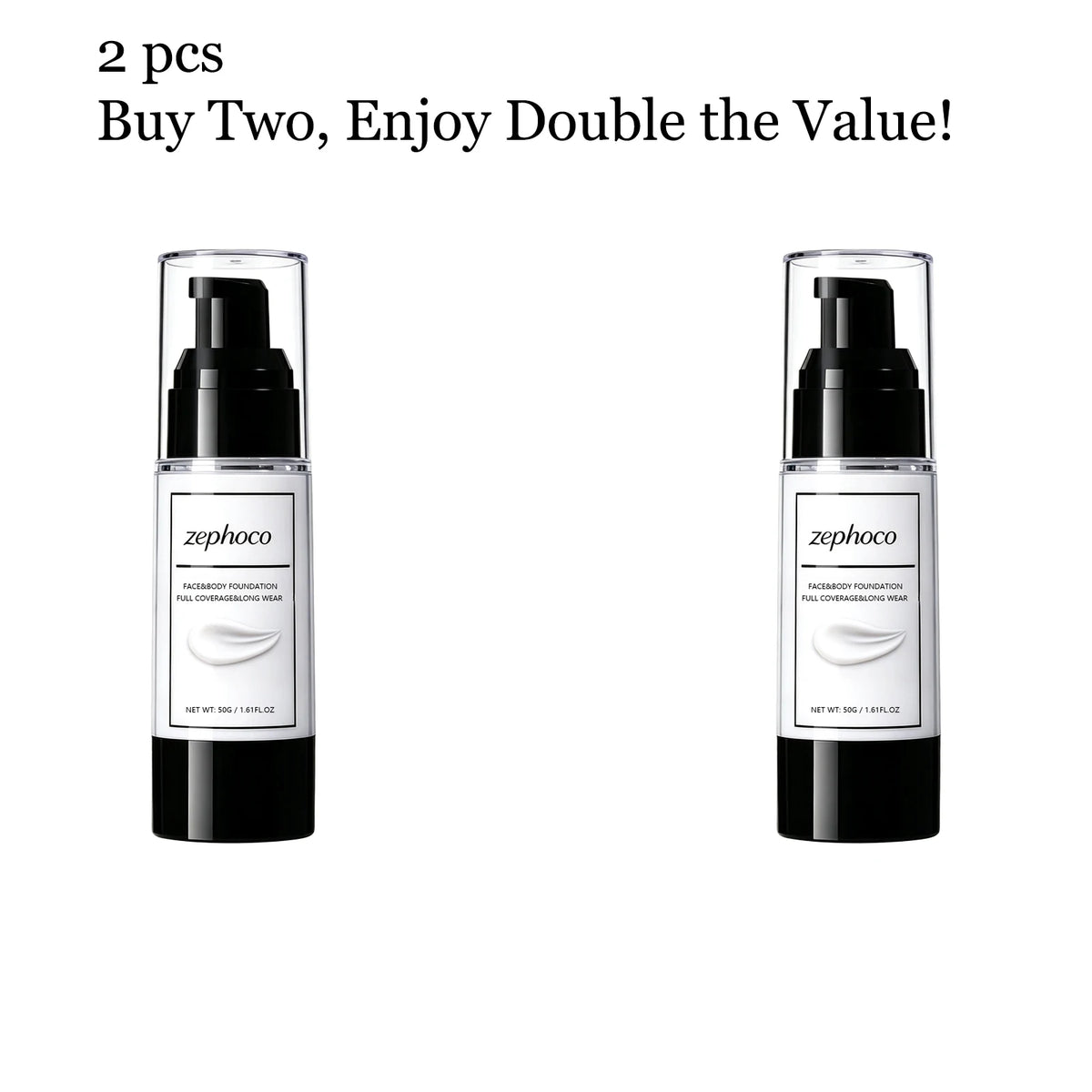 Liquid Face Foundation 50G - Full Coverage Matte