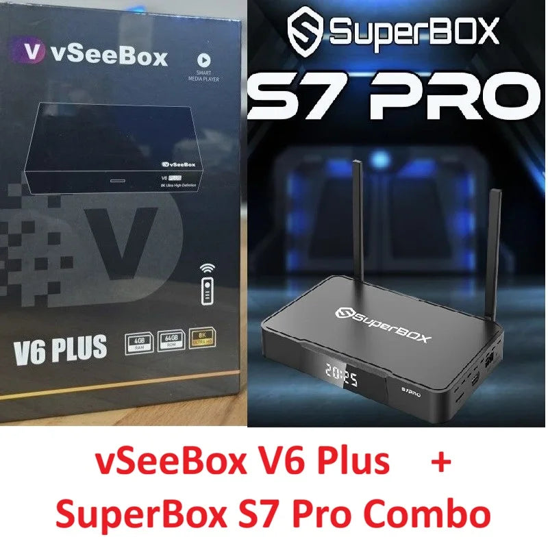 Android Media Player Box with 8K HDR Support and Bluetooth Remote - 64GB Storage