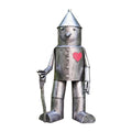 Whimsical Tin Man Garden Statue - Outdoor Yard Decor & Lawn Ornament