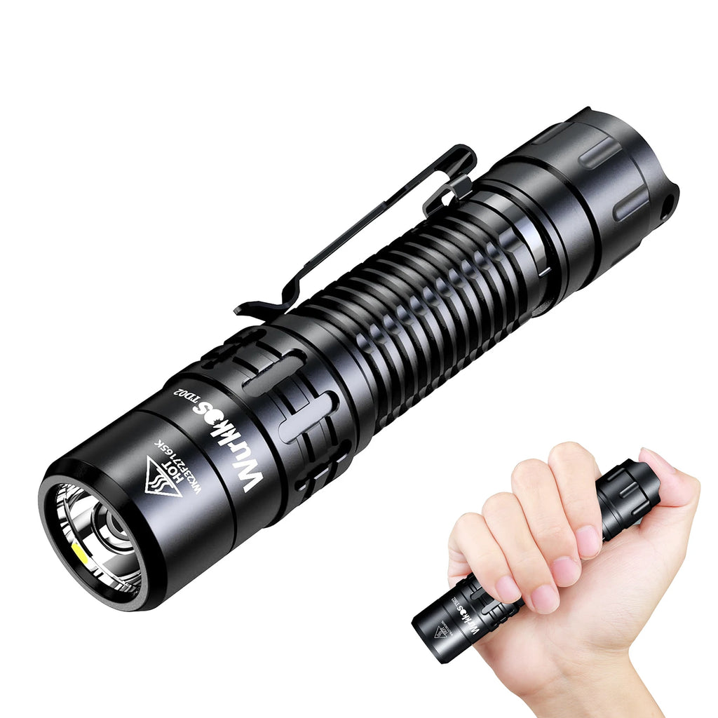 LED Tactical Flashlight 2000 Lumens Rechargeable 18650 Outdoor Camping Hiking