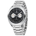 Men's Chronograph Watch with Luminous Hands and Waterproof Design - Multiple Colors