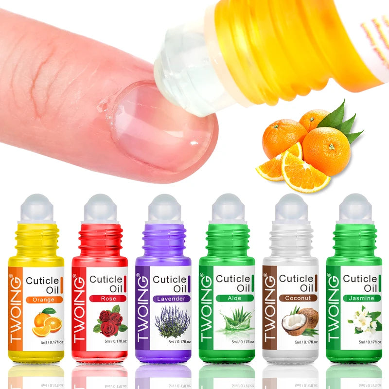Cuticle Oil with Jojoba & Vitamin E - Natural Nail & Skin Nourishment, 5ml