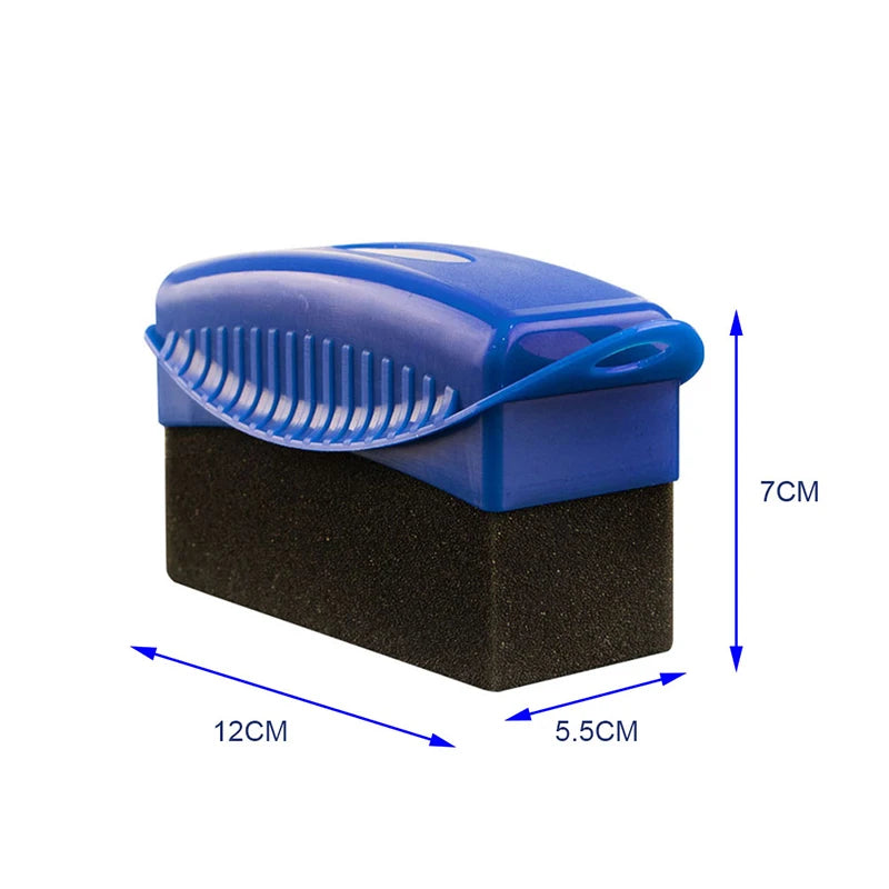 Car Wheel Polishing Sponge Brush with Cover - Tire & Wheel Cleaning Tool