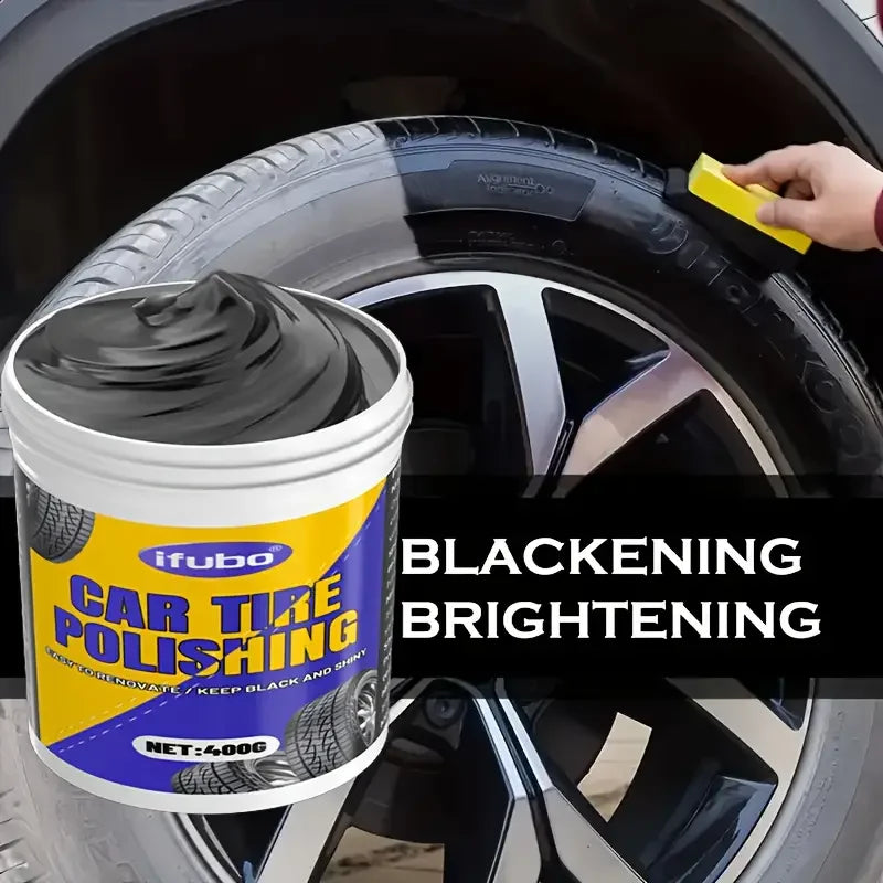 Car Plastic Repair Wax - Scratch Remover, Tire Shine & Interior Protectant