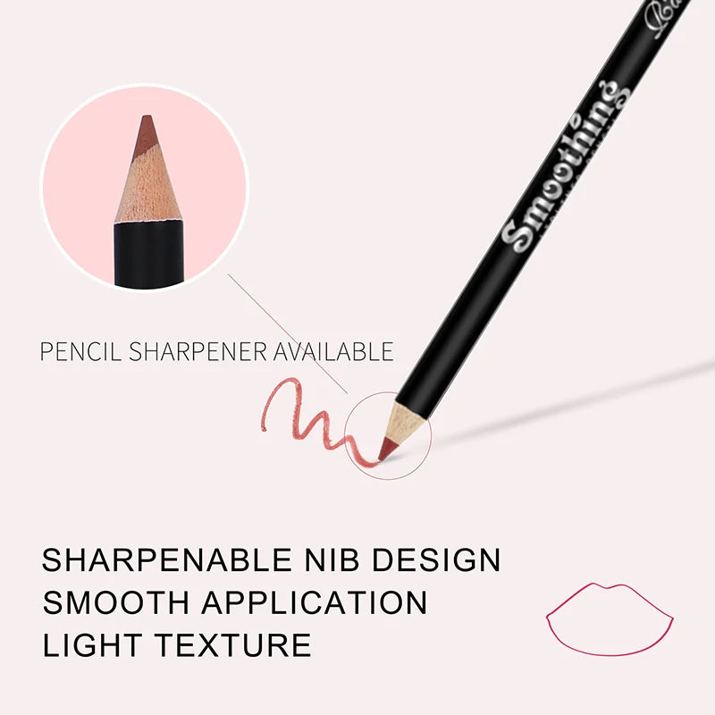 Long-Lasting Lipstick Set with Lip Liner & Matte Lip Gloss for Women
