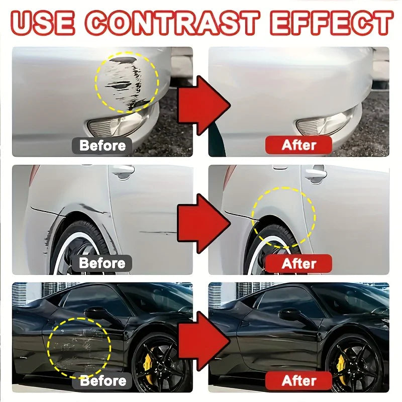 Car Scratch Repair Wax Kit - Vehicle Exterior Polishing & Minor Damage Removal