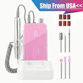 Professional Electric Nail Drill 35000RPM Rechargeable Efile for Nail Art