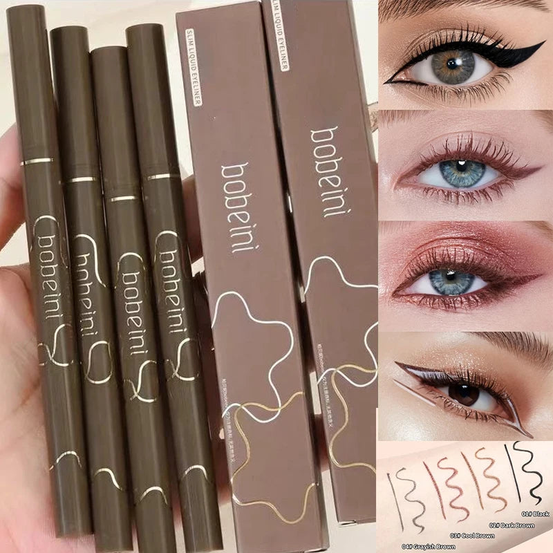 Waterproof Long-Lasting Eyeliner Pen for Smudge-Proof Eye Makeup - Multiple Colors