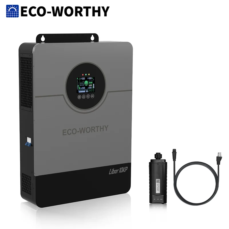 10KW Off-Grid Solar Inverter Charger with Split-Phase Power, UL1741