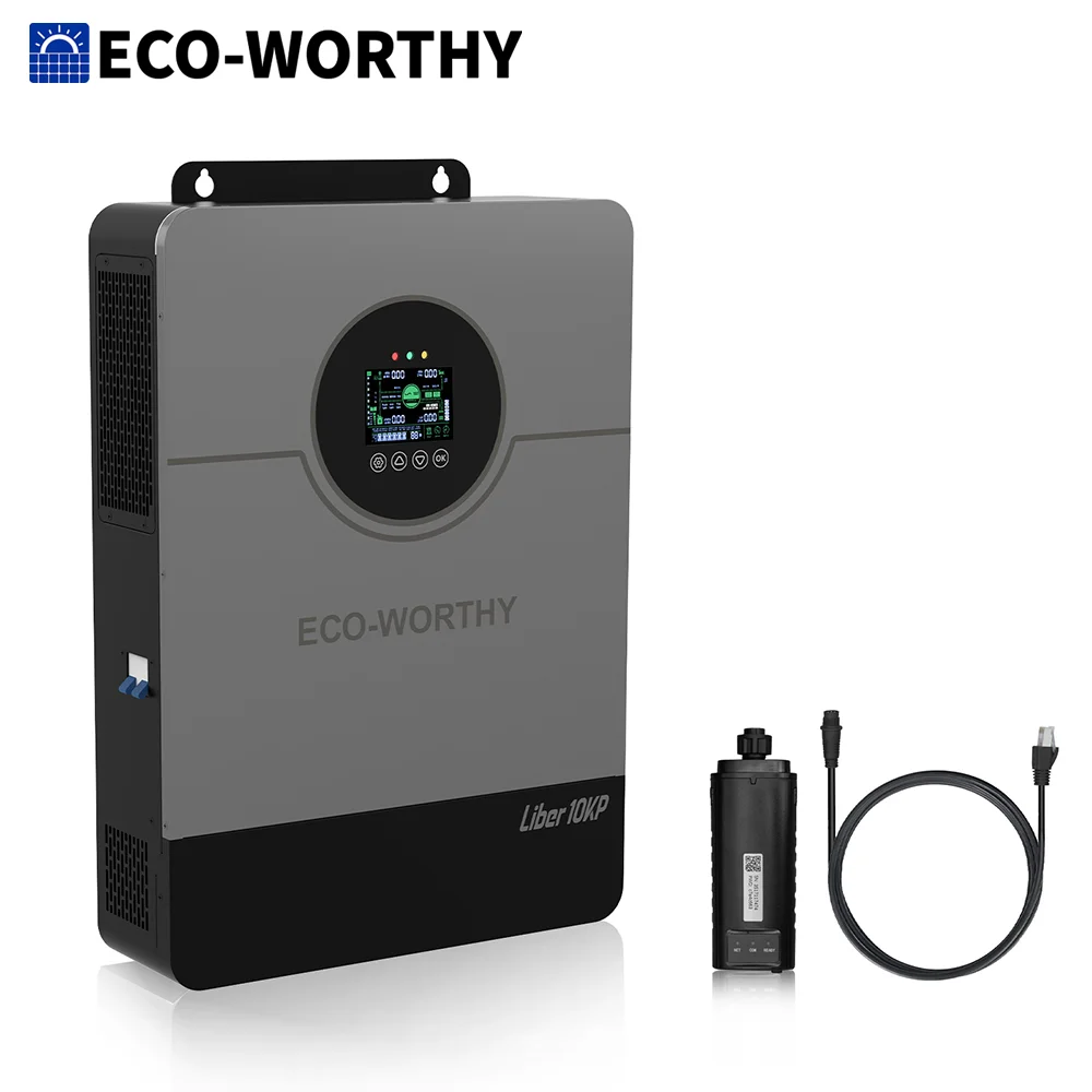 10KW Off-Grid Solar Inverter Charger with Split-Phase Power, UL1741
