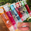 Moisturizing Lip Gloss Set with Rosehip, Argan & Peppermint - Translucent Plumping Lip Oils