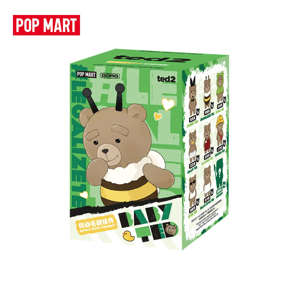 Baby Plush Pendant Mystery Box - Cute Teddy Bear Charm, All Colors Included