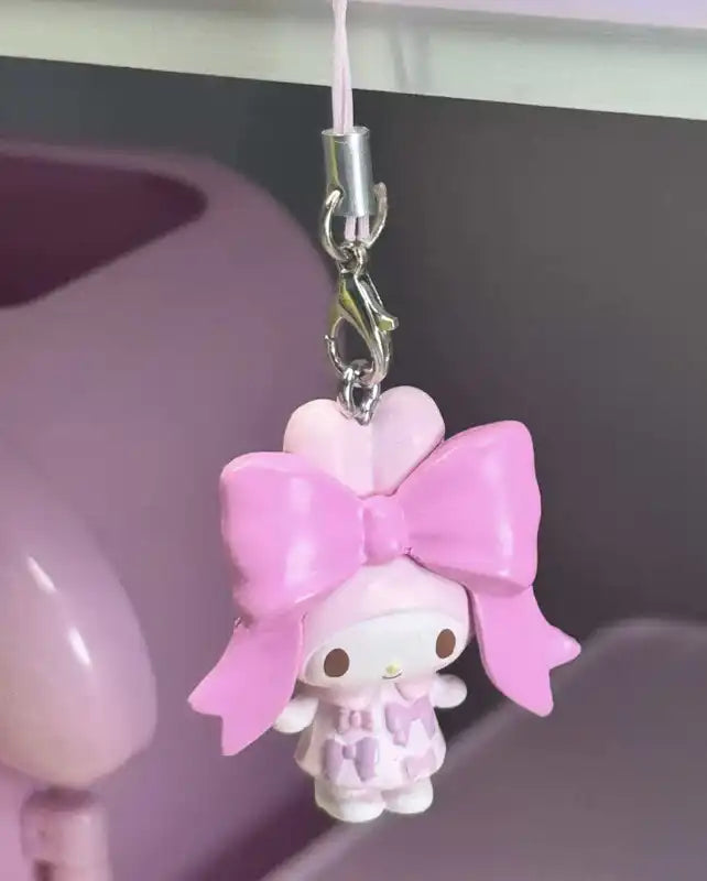 Anime My Melody Ballet Rabbit Pendant Blind Box Cute Bag Charm Gift for Fans