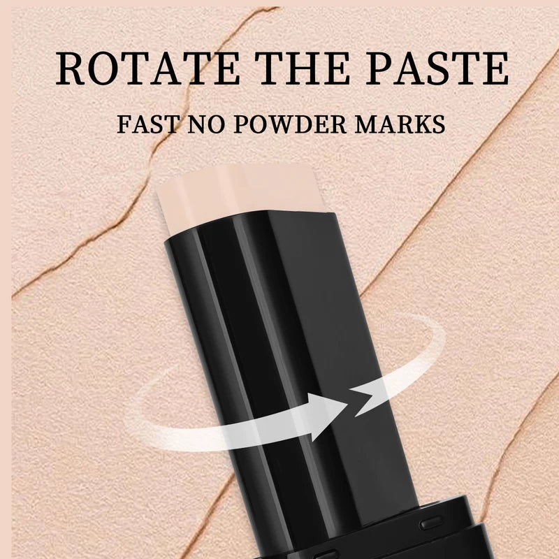 Concealer Foundation Stick - Waterproof Matte Face Makeup for Contouring & Coverage