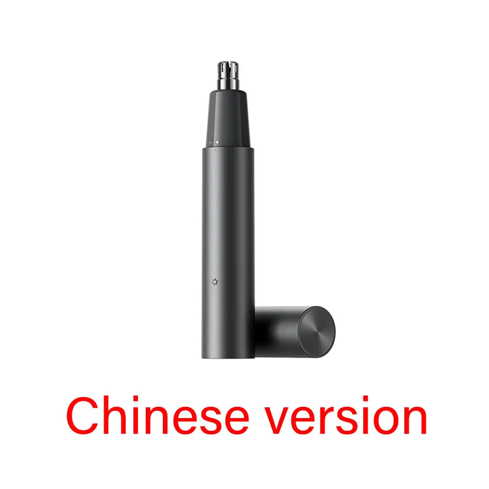 Electric Nose Hair Trimmer for Men – Rechargeable, Waterproof, Painless Grooming