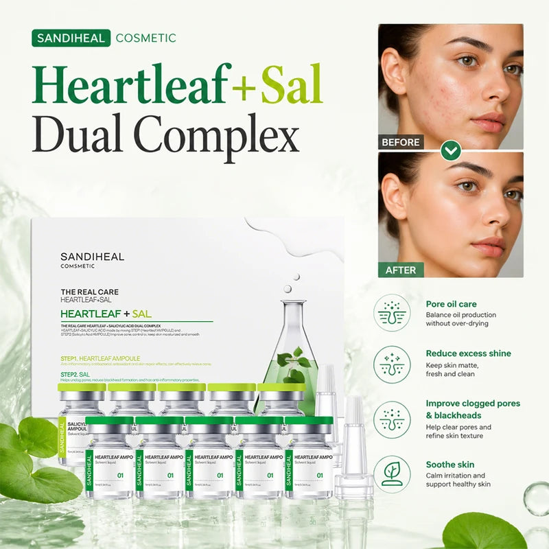 Copper Peptide & Hyaluronic Acid Facial Serum for Hydration - Skin Care Essence