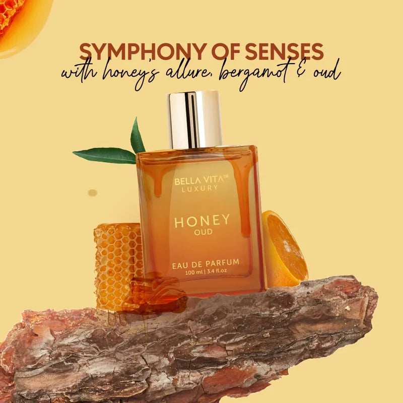 Bella Vita Honey Oud Unisex Eau de Parfum 100ml - Woody Oriental Fragrance