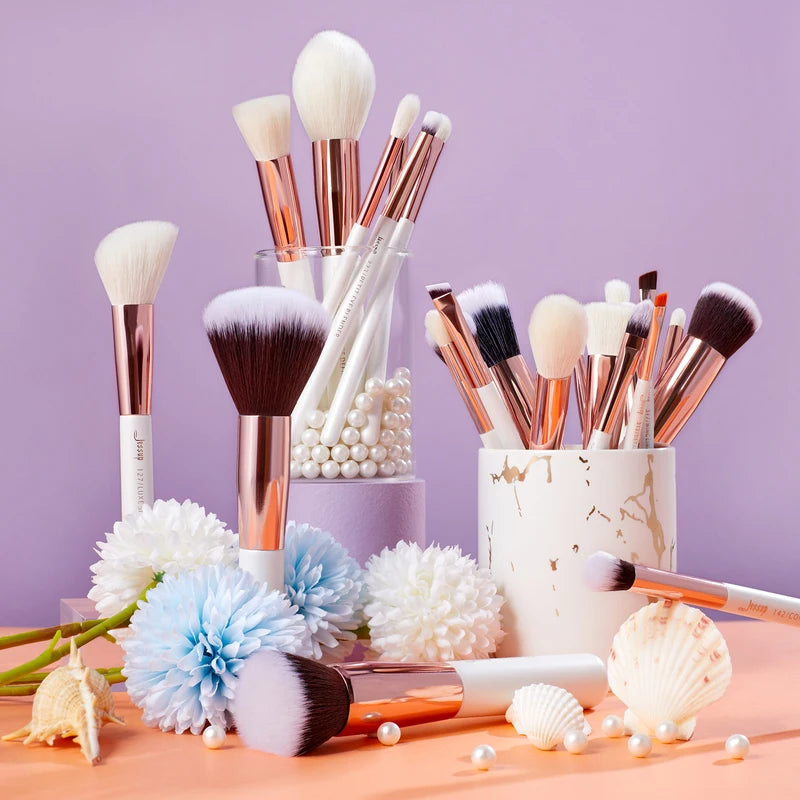 Professional Makeup Brushes Set 25 Pcs - Face Eye Powder Foundation Tools