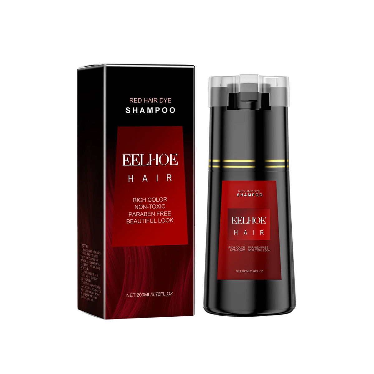 Multi Color Hair Dyeing Shampoo - Nourishing, Easy to Use, Lasting Hair Color