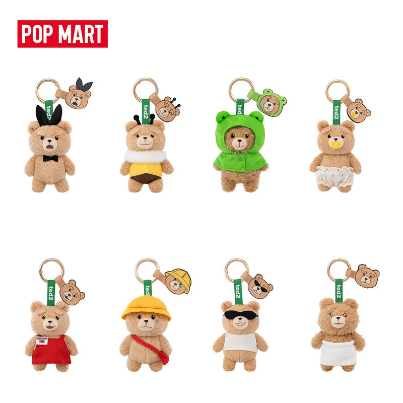 Baby Plush Pendant Mystery Box - Cute Teddy Bear Charm, All Colors Included