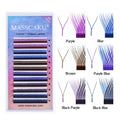 Premade Volume Lash Fans - Soft Natural False Eyelashes for Flawless Eye Makeup