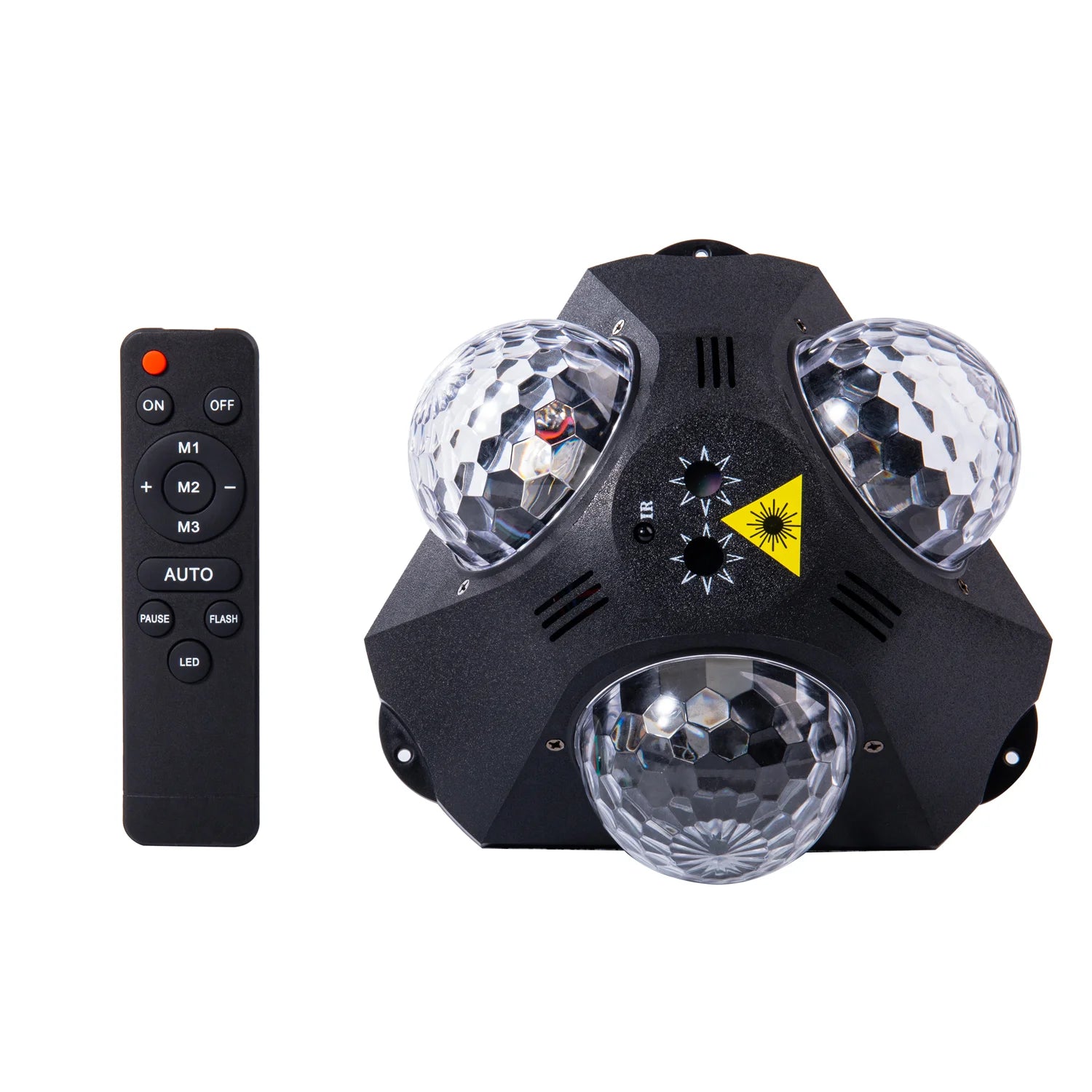 Disco Party Lights Strobe & DJ Stage Projector for Carnival Halloween Birthday