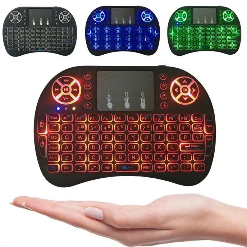 Wireless Mini Keyboard with Touchpad for Smart TV, PC, Xbox, PS3
