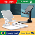 Adjustable Portable Phone and Tablet Stand - Foldable Desk Support