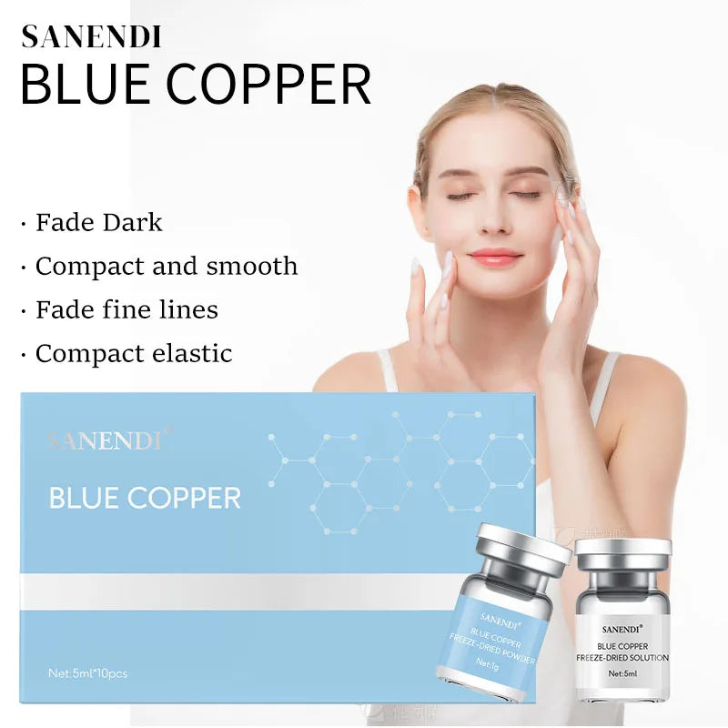 Facial Serum Set with Hyaluronic Acid Collagen Peptides for Anti-Aging & Skin Smoothing
