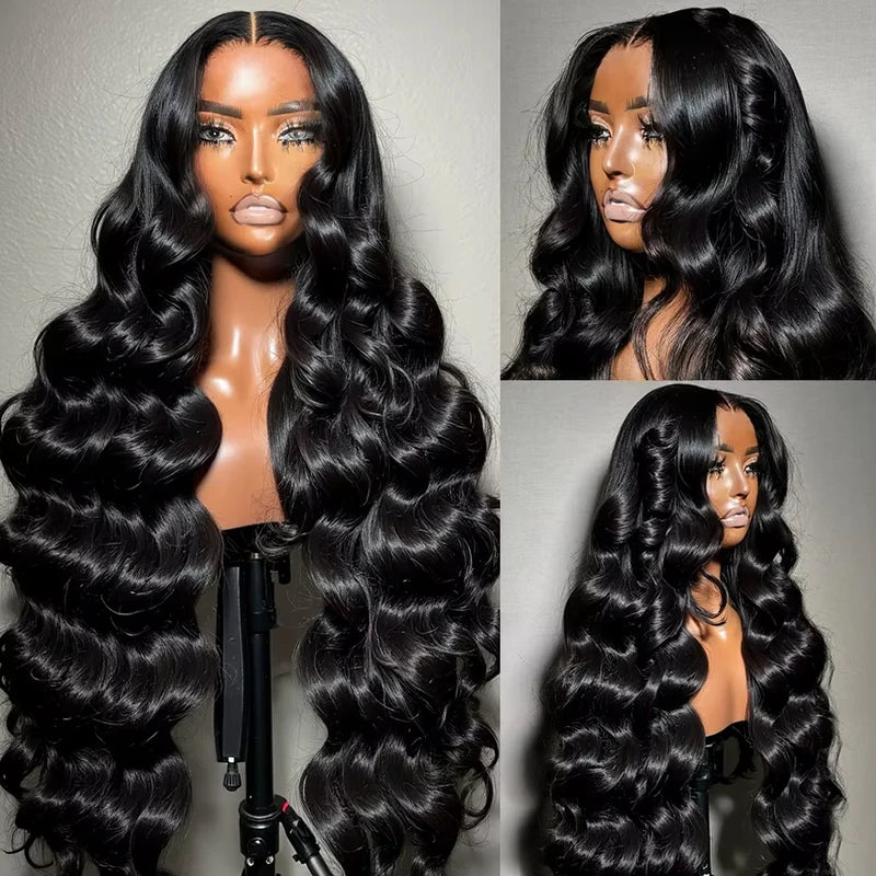 Glueless Human Hair Wigs 9x6 HD Body Wave Pre Plucked & Bleached Knots - Multiple Lengths