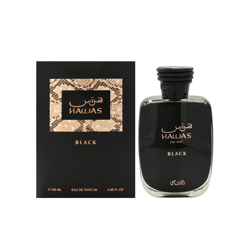 Men's Woody Spicy Amber Eau de Parfum Spray - Long-Lasting Fragrance 3.4 fl oz