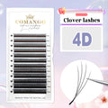 False Eyelashes 4D Hand Woven W Style Russian Volume Eyelash Extensions