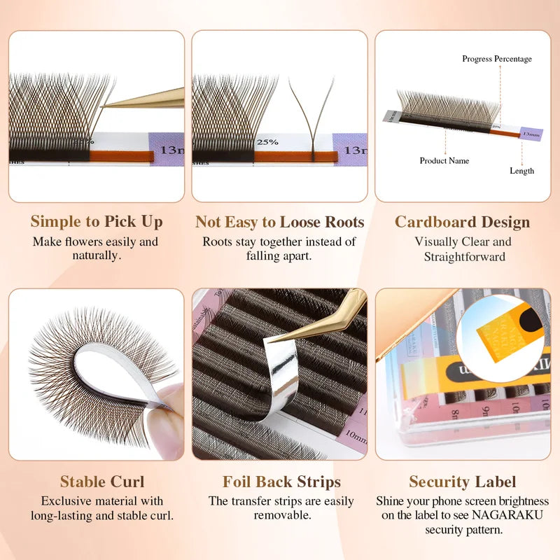 Premium Synthetic Mink False Eyelashes with YY Cross Shape, Natural & Soft