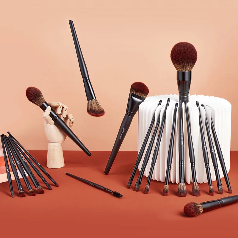 Professional Makeup Brushes Set 3-21 Pcs Synthetic Face Eye Contour Tools
