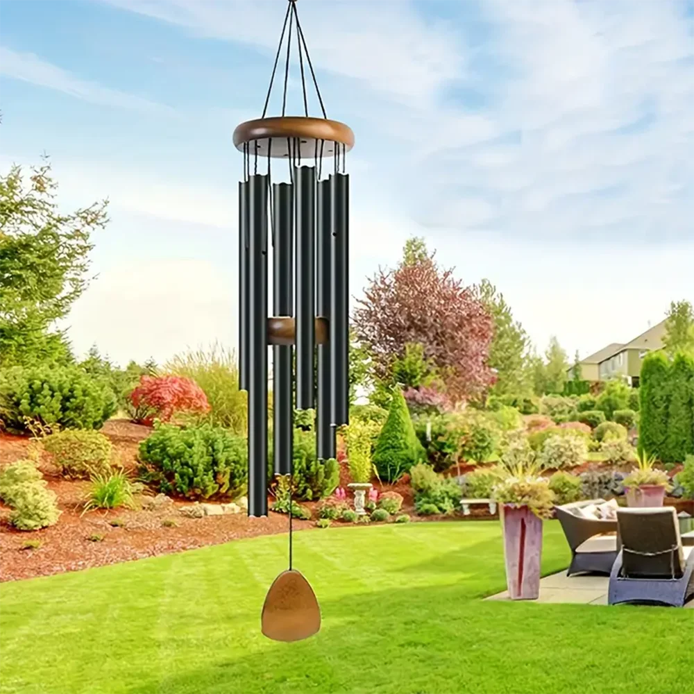 Aluminum Wind Chimes Outdoor Garden Decorations - Elegant Sound & Gift Set