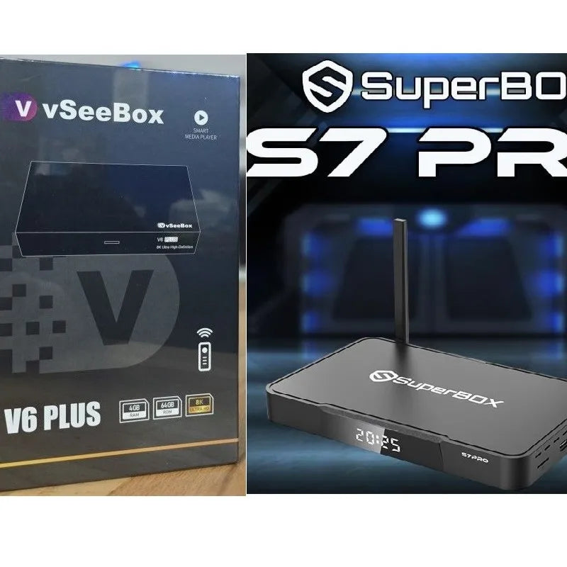 Android Media Player Box with 8K HDR Support and Bluetooth Remote - 64GB Storage