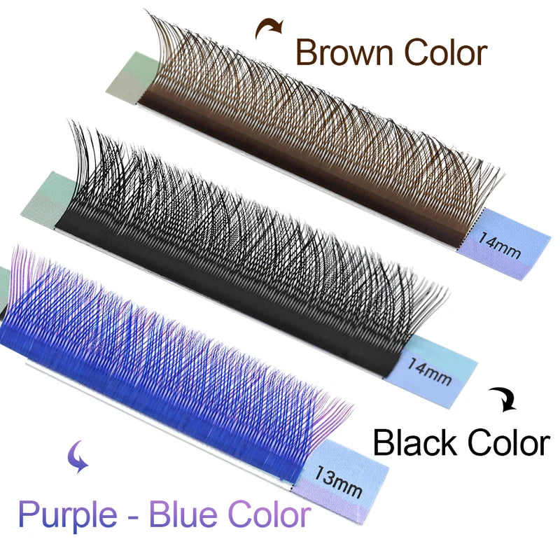Premium Mink Eyelash Extensions YY Shape Hand Woven Natural Look