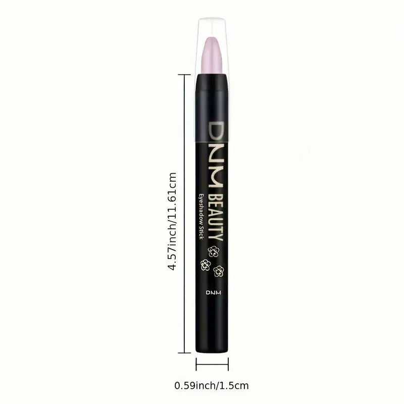 8-Piece Metallic Eyeshadow Stick Set Waterproof Long-Lasting Eye Makeup