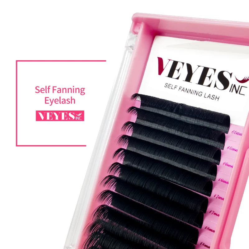 Eyelash Extensions Classic & Volume False Lashes Self Fanning Natural Makeup