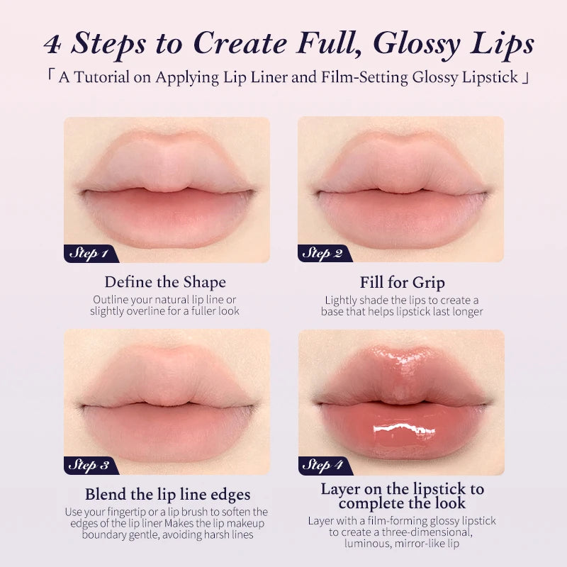 Lip Liner Pencil for Precise Lip Definition - Multiple Colors Available