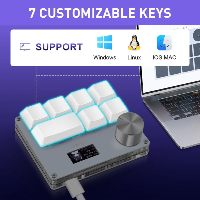 RGB Magnetic Switch for Gaming Keyboard - Rapid Trigger, Customizable Stroke