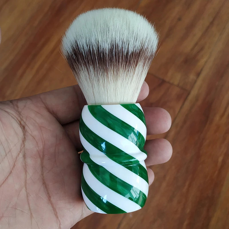 Synthetic Hair Shaving Brush for Men - Soft, Bulb Shape, Face Lathering