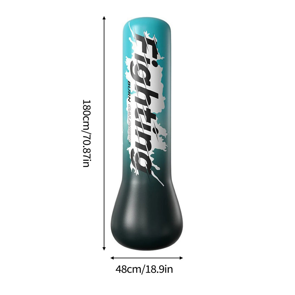 Inflatable Punching Bag - Boxing MMA Taekwondo Energy Stress Relief Toy
