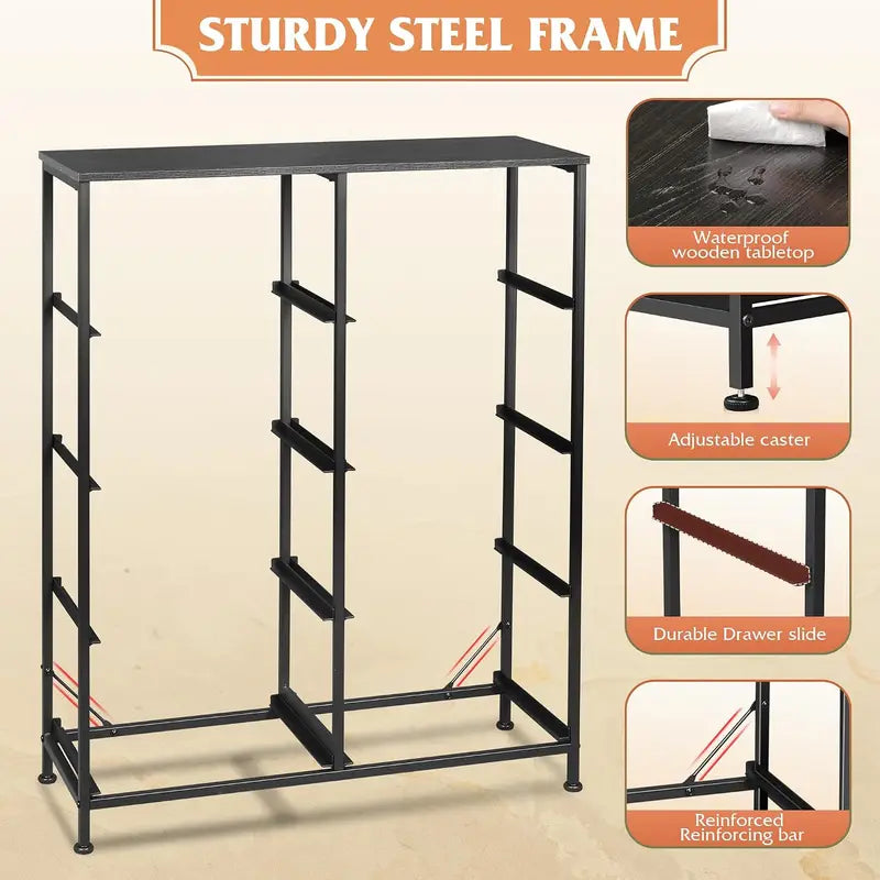 8-Drawer Fabric Dresser Storage Tower for Bedroom Organizing