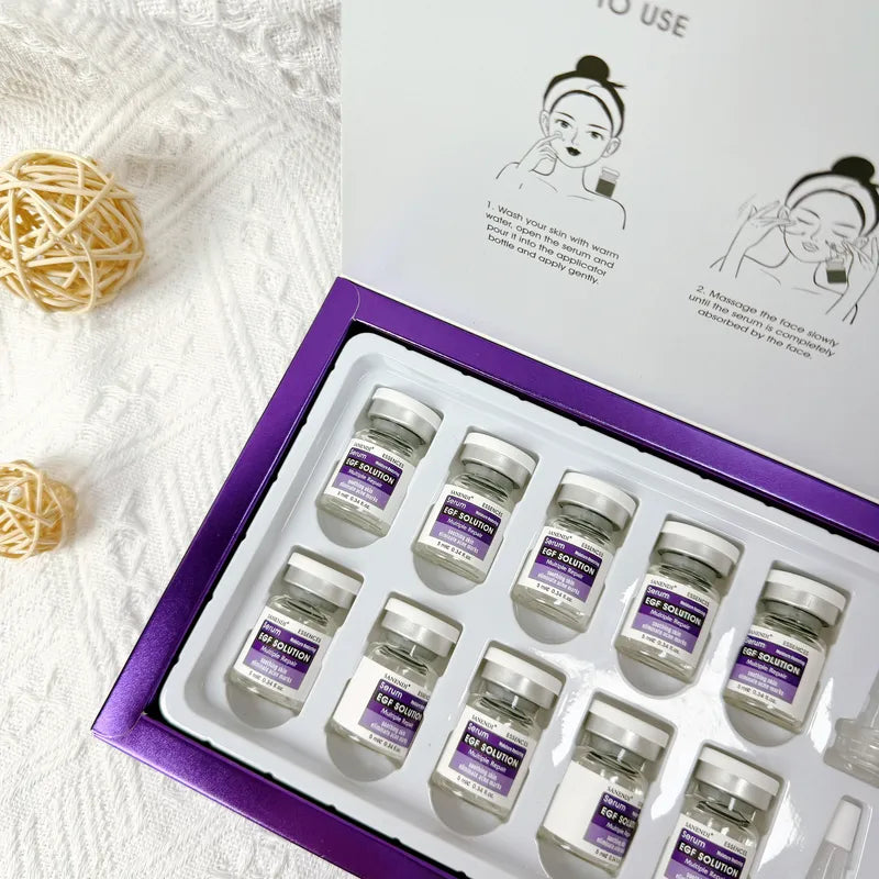 Moisturizing Facial Care Set with VC Essence - Skin Nourishing & Soothing