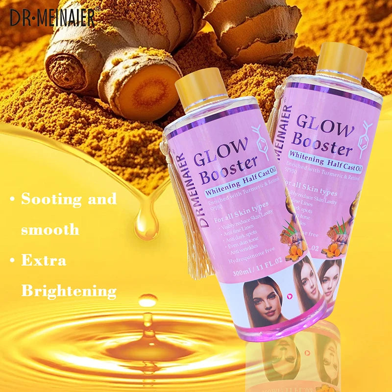 Brighten Serum with Alpha Arbutin & Kojic Acid - Face & Body Moisturizer & Oil