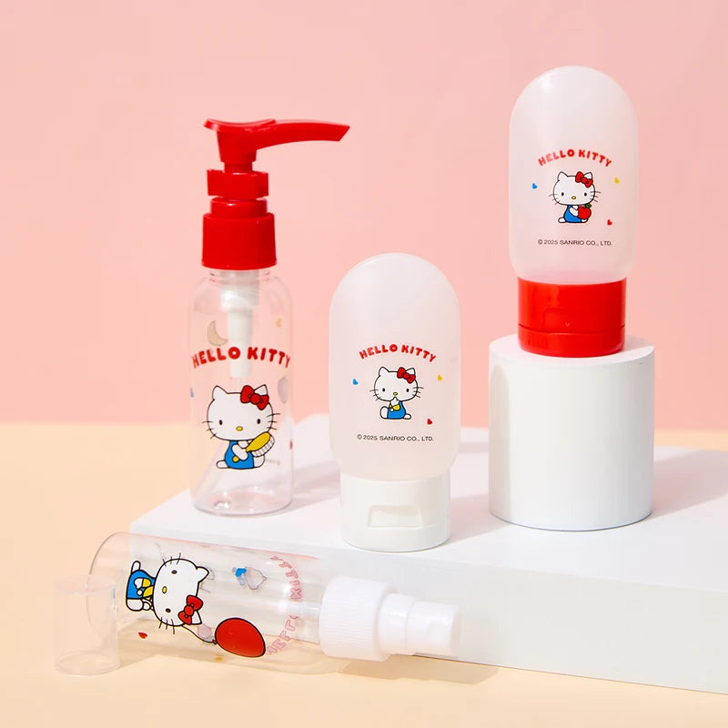 Travel Bottles Set 4PCS Refillable Toiletry Containers for Women