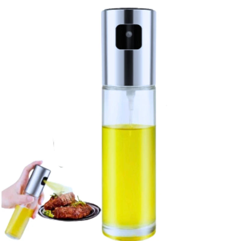 Multi-Purpose Oil Spray Bottle for Cooking & Grill - Refillable, Leak-Proof