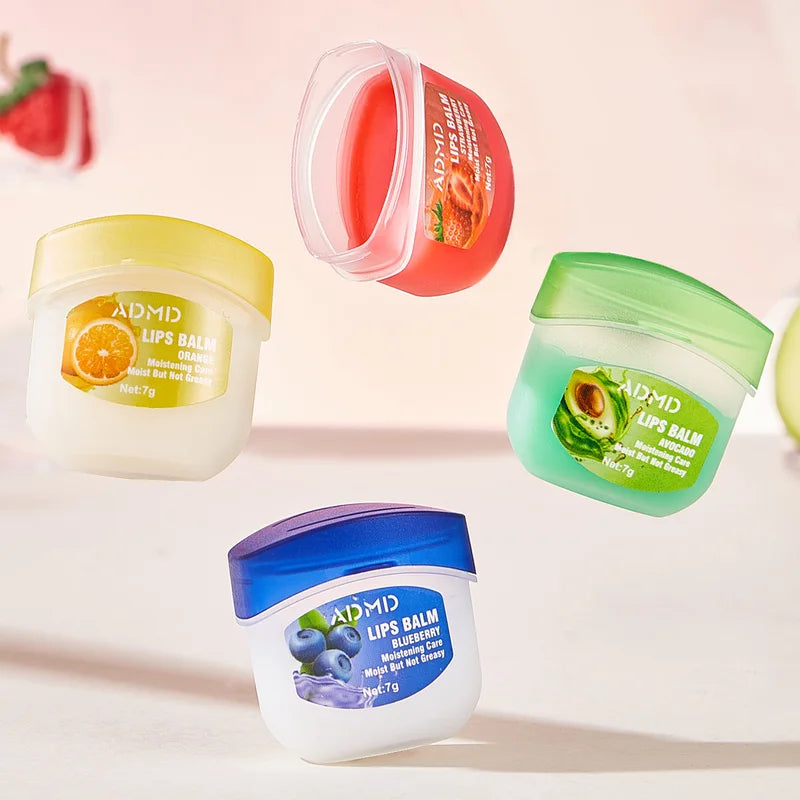 Moisturizing Lip Balm Set - Anti-Cracking Lip Care with Natural Plant Extracts